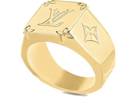 monogram ring louis vuitton|louis vuitton signet ring.